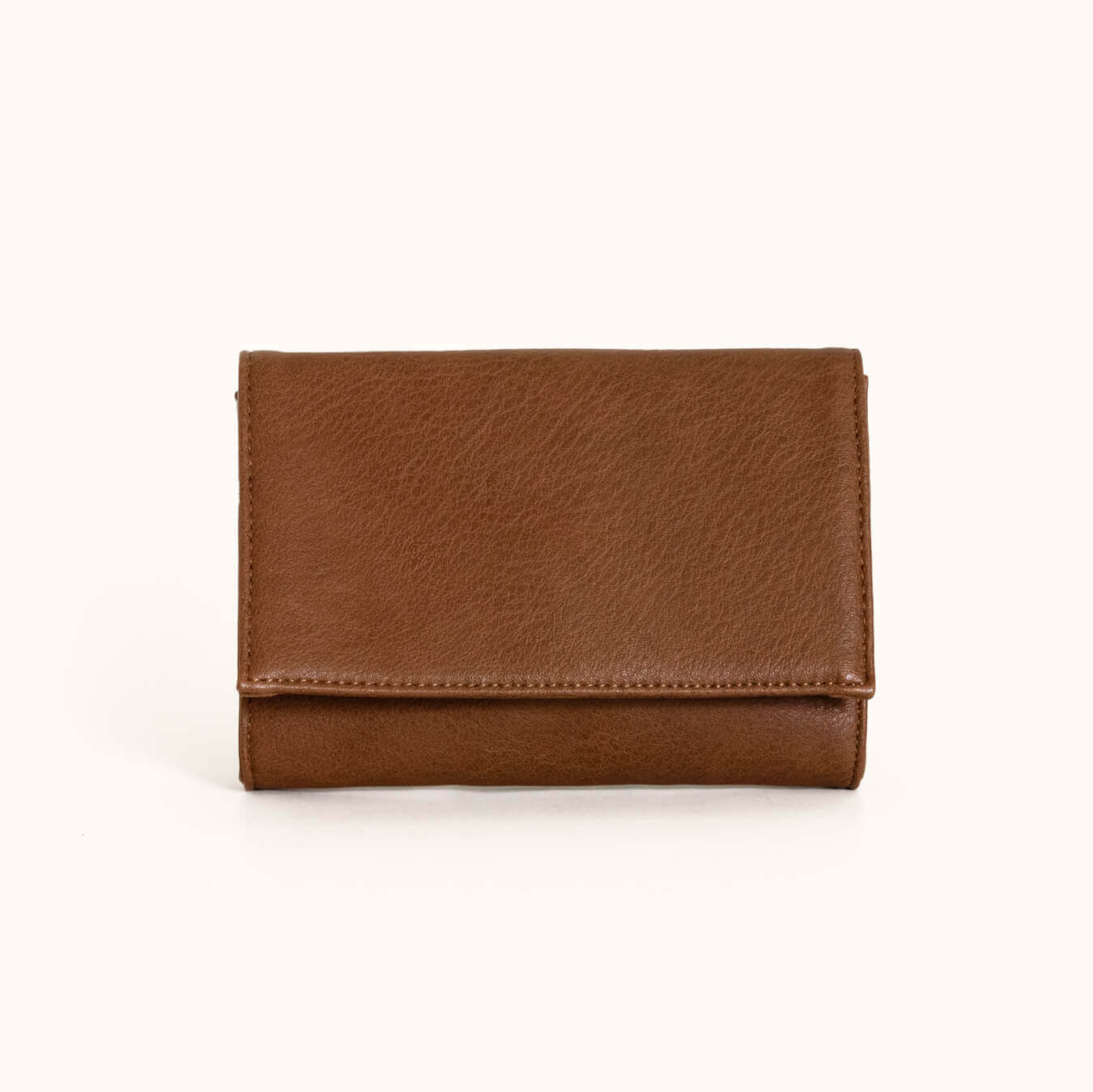Camel Minimal Wallet | Vegan Leather Wallet | Small Wallet | Lee Coren