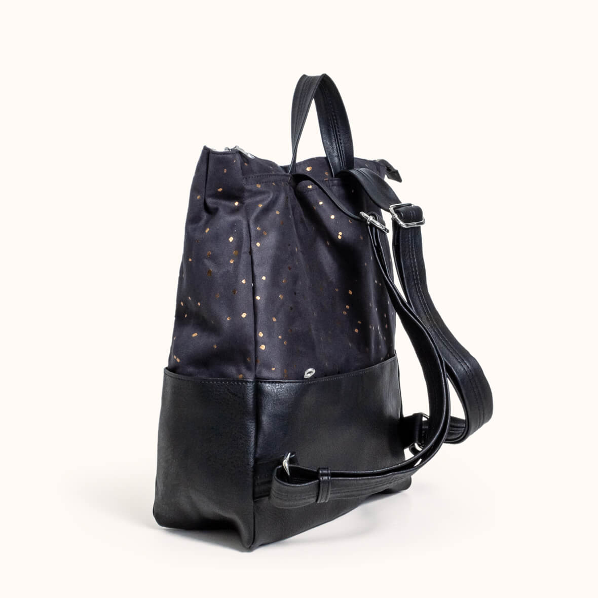 Vegan Women’s Backpack | Metropolitan Backpack, Midnight | Lee Coren