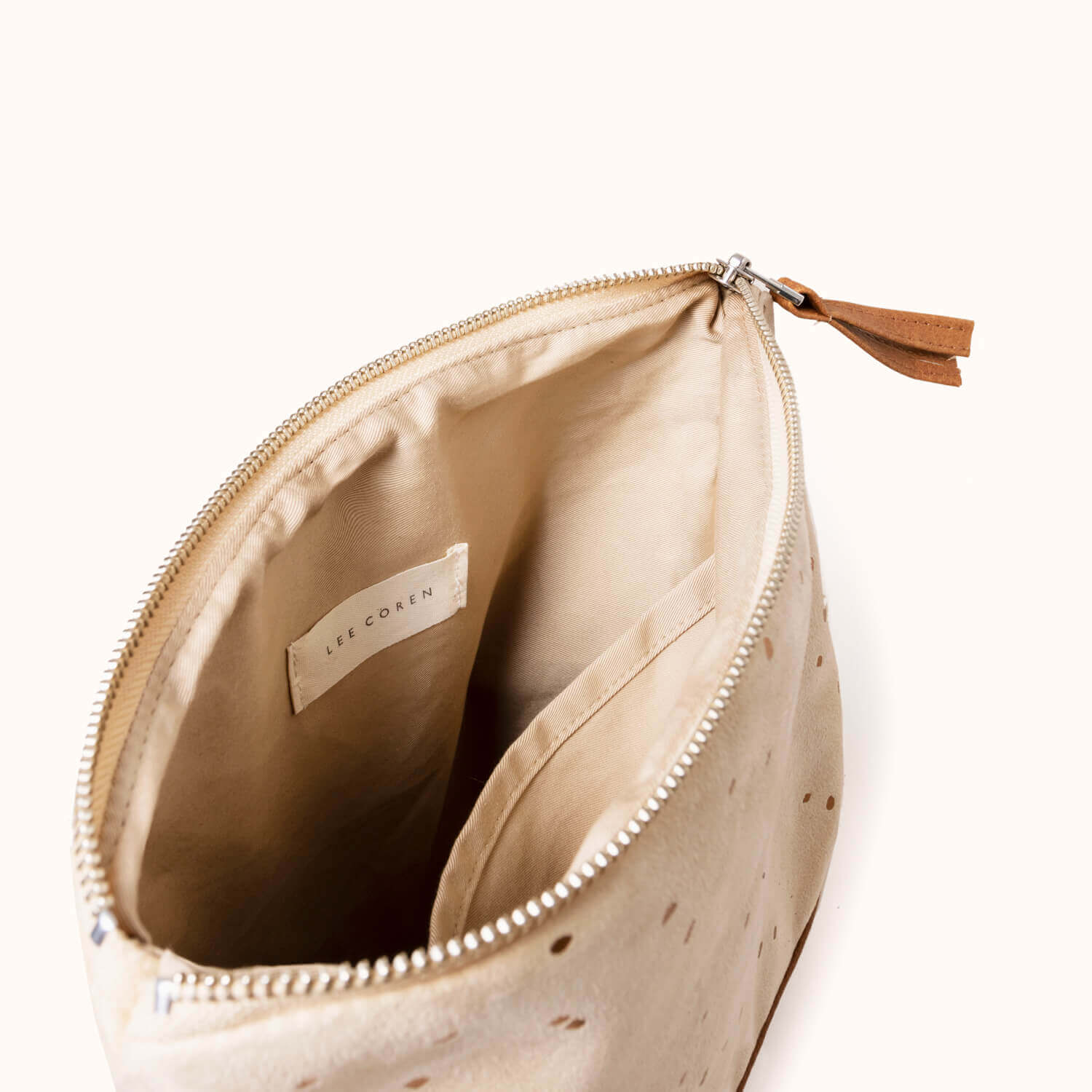 Vegan Bags For Women | Everything Crossbody & Clutch, Confetti Sand | Lee Coren