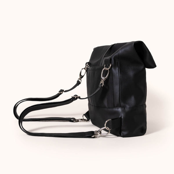 Convertible backpack | Vegan women’s backpack | Small Wanderlust Rolltop | Lee Coren