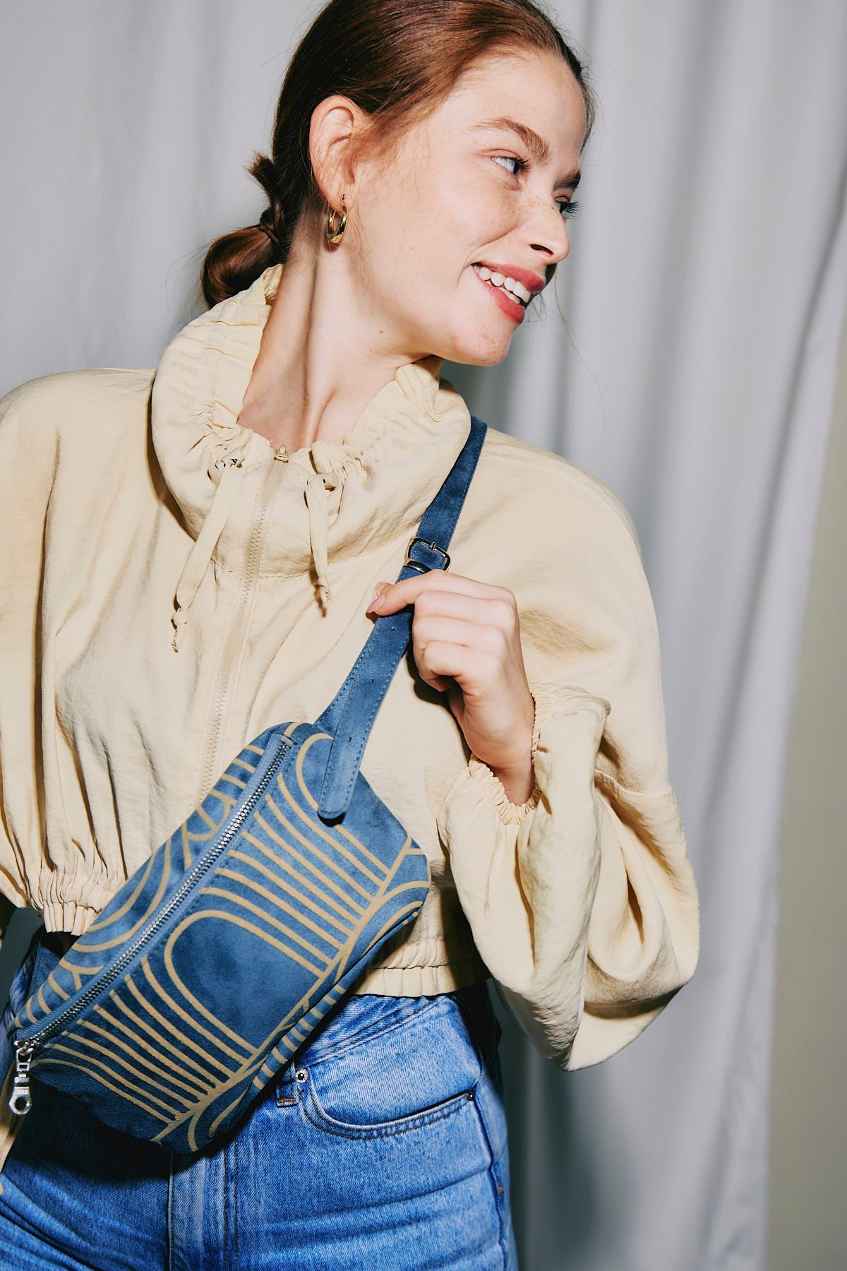 Essential Belt Bag, Vintage Blue | Lee Coren | Women’s Fanny Pack